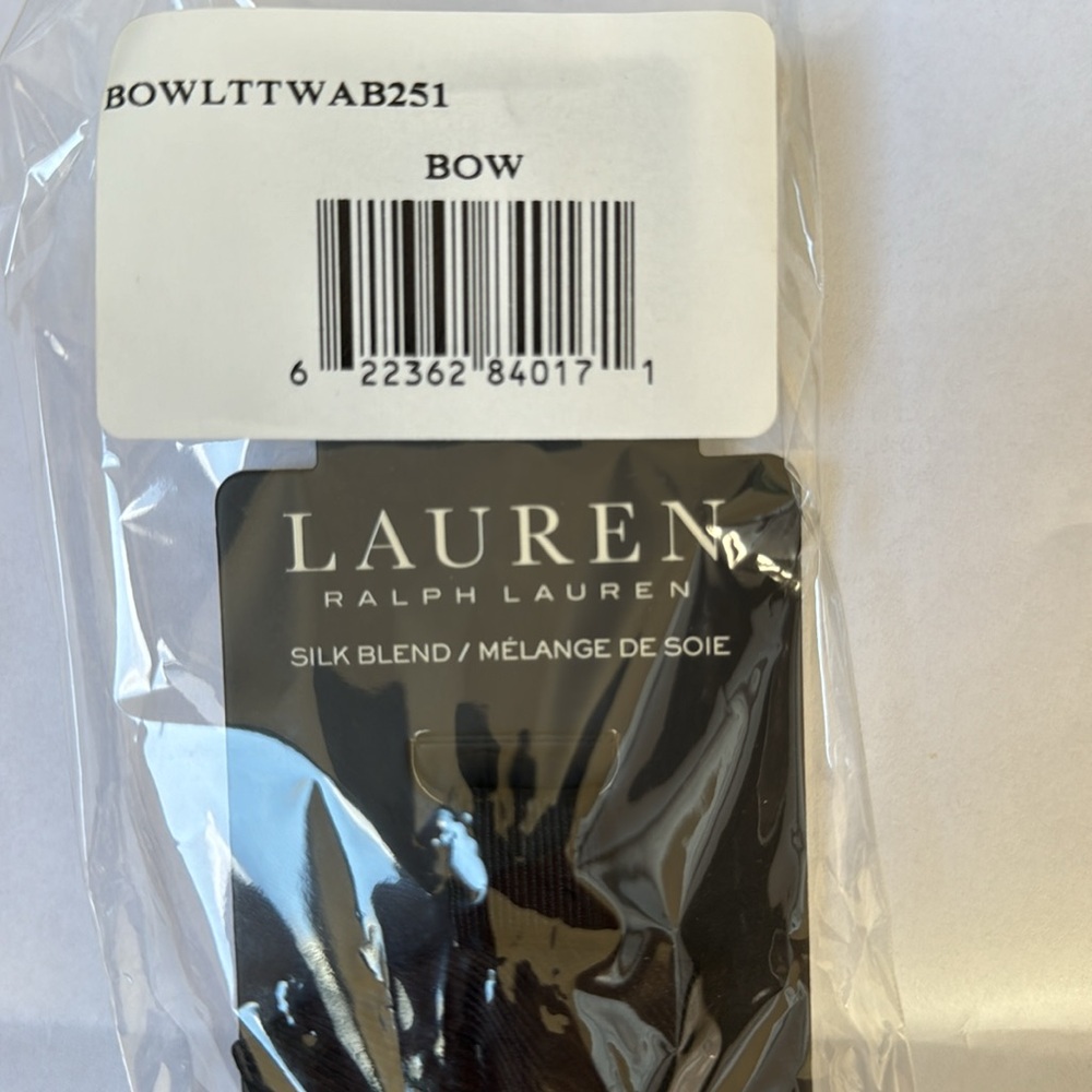 New Lauren Ralph Lauren Boys Bow Tie - Picture 2 of 4